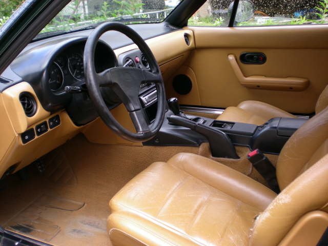 MX-5 NA britisch racing green Leder 0505